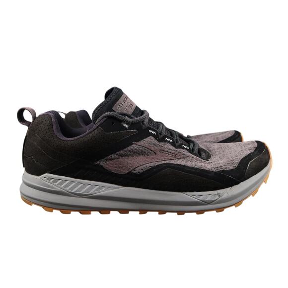 Brooks Shoes Mens 11.5 Athletic Sneaker Trail Running Cascadia 14 Trainer Grey